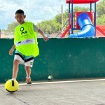 Recta final de la Escuela de Verano Fútbol Mas en Durango de la mano de Minera Real del Oro.