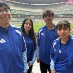 Cuatro jóvenes de Milpa Alta representaron a su comunidad en el protocolo del partido inaugural México vs. Sudáfrica